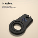 Spinek keychain spinning on its sealed steel bearing