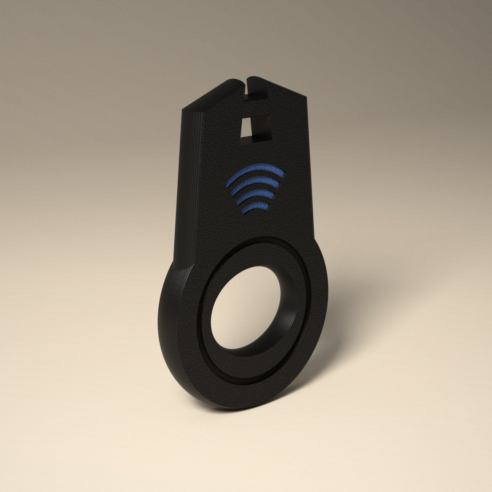 Spinek v2 NFC keychain spinner, signal side
