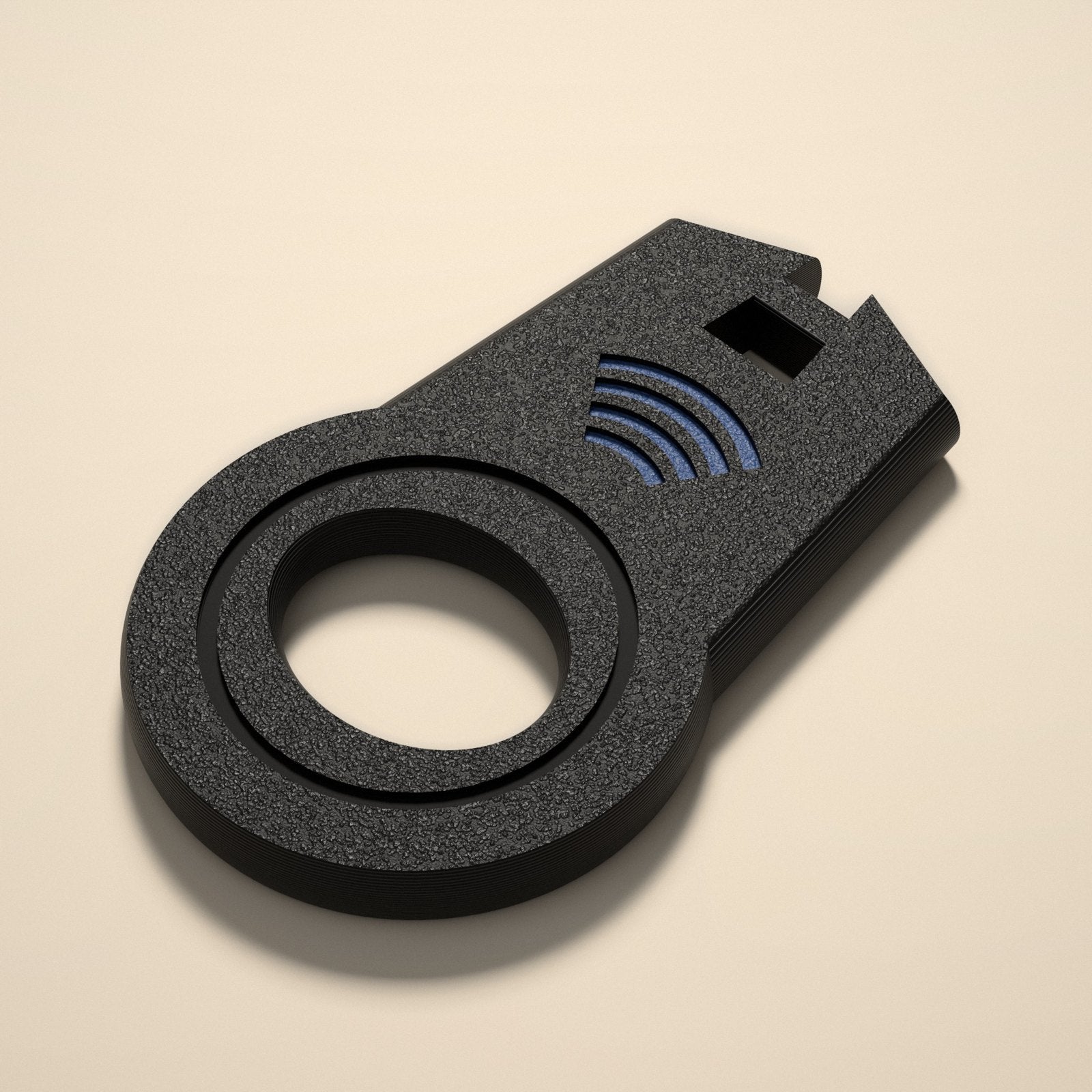 It spins